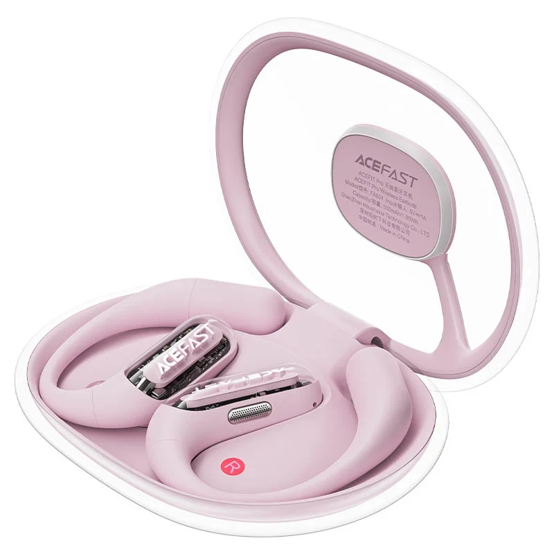 Acefast Acefast Ear-Hook Stereo Earbuds – Pink - Computers & Tech - Lebanon