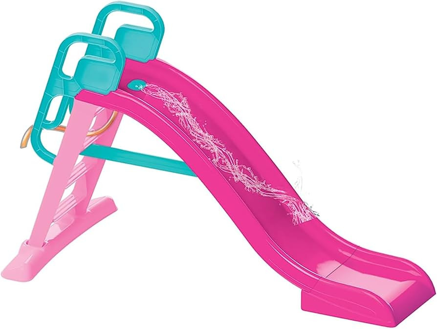 Kids Water Fun Slide 159cm – Pink & Turquoise | 2502 - Sports & Outdoors - Lebanon