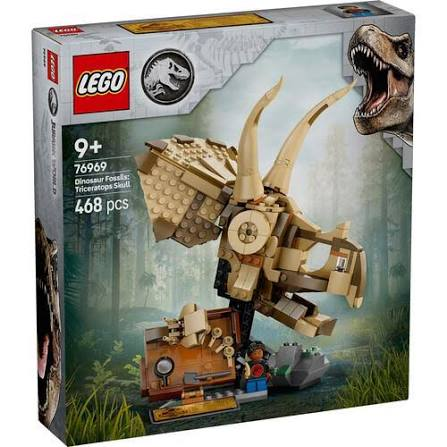 LEGO LEGO Jurassic World Dinosaur Fossils Triceratops Skull 76969 468pcs - Toys & Games - Lebanon