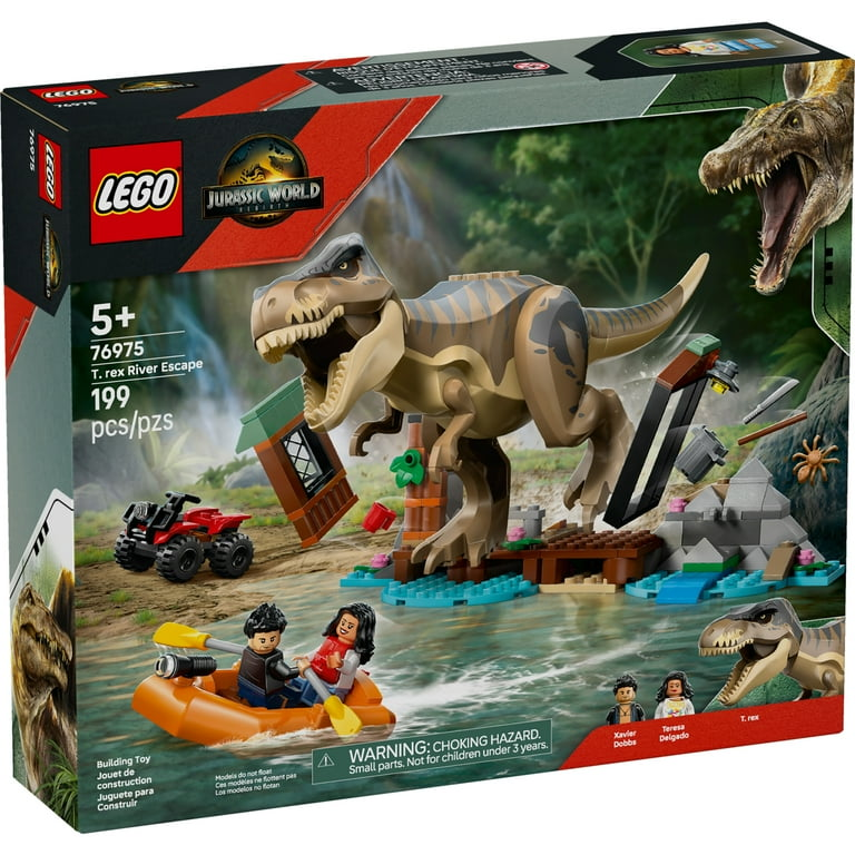 LEGO LEGO Jurassic World T. rex River Escape 199pcs - Toys & Games - Lebanon
