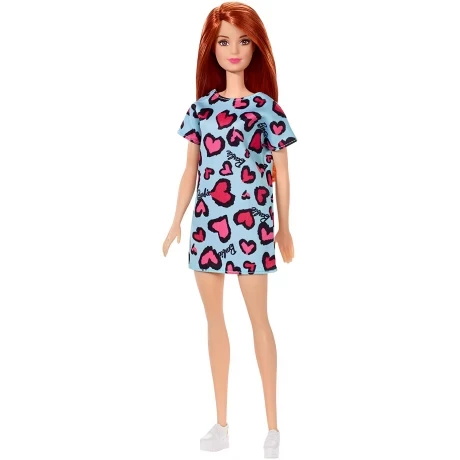 Barbie Barbie Entry Doll with Red Hair & Blue Heart Print Dress | GHW48 - Toys & Games - Lebanon