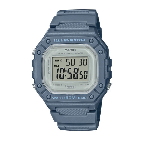 Casio Casio Digital Watch Airforce Blue | W-218HC-2AVDF - Phones & Wearables - Lebanon