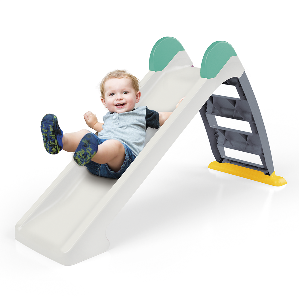 Dolu Dolu Kids Slide Grey White | 2631 - Toys & Games - Lebanon
