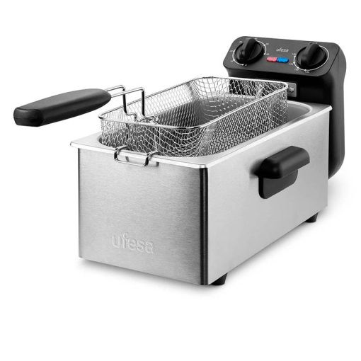 Ufesa Ufesa Crusty Fry 3000 2000W Deep Fryer, 3L | UFSWSHACRUSTYFRY3000 - Home & Kitchen - Lebanon