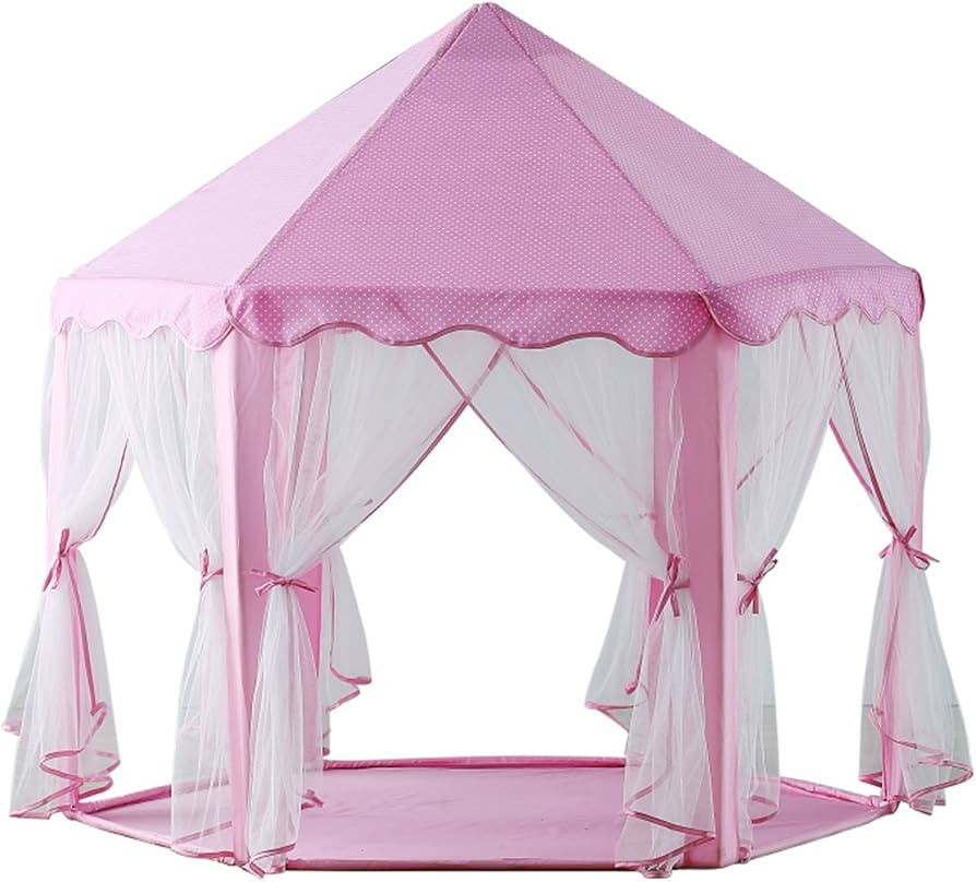 Guan Sheng Children's Pavilion Tent - Pink | GS1206A - Toys & Games - Lebanon