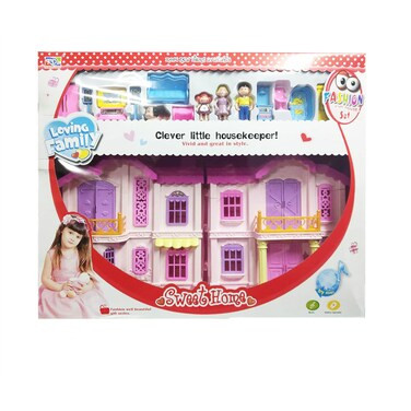 Loving Family Sweet Home Villa Doll House | 3942 - Toys & Games - Lebanon