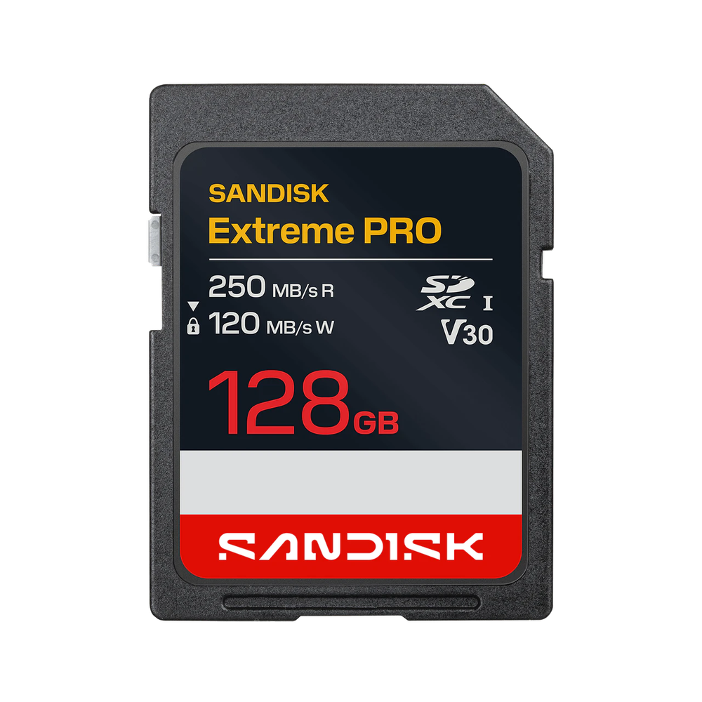 SanDisk Extreme PRO 128GB 250MB/s SD UHS-I Card | SDSDXXJ-128G-GSCIN