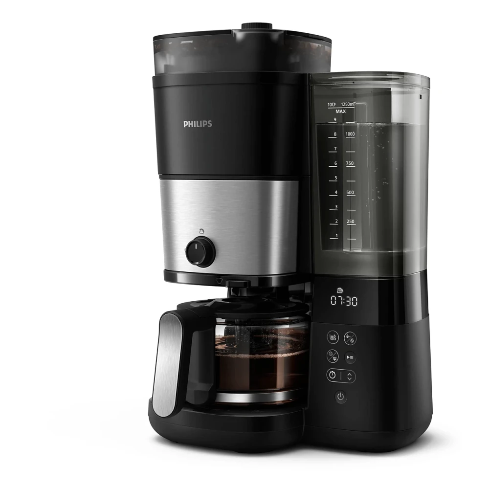 Philips Philips All-in-1 Brew Drip Coffee Maker with Built-In Grinder | HD7900/50 - Home & Kitchen - Lebanon