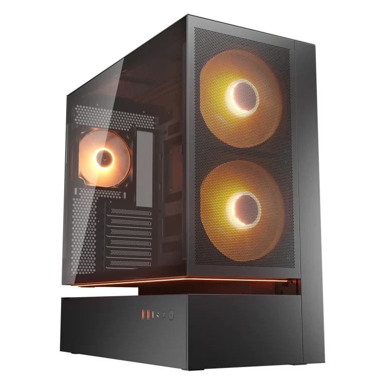 Cougar Cougar CFV235 Mesh ATX Mid-Tower PC Case with Dual 160mm ARGB PWM Fans | CFV235 - Computers & Tech - Lebanon