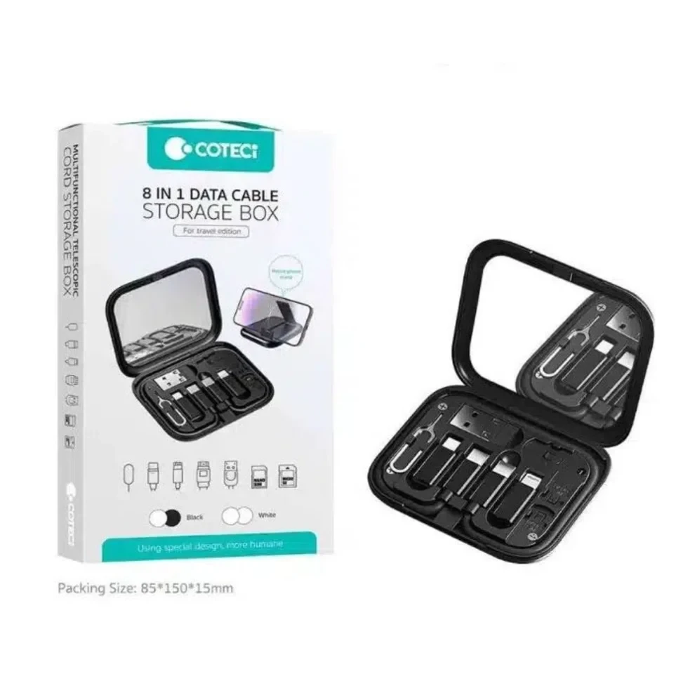 Coteci Coteci 8-in-1 Cable Box - Phones & Wearables - Lebanon