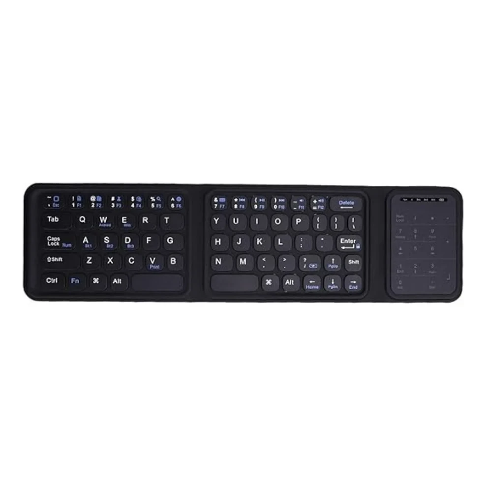 Coteci Coteci Folding Keyboard 64 Key - Black - Computers & Tech - Lebanon