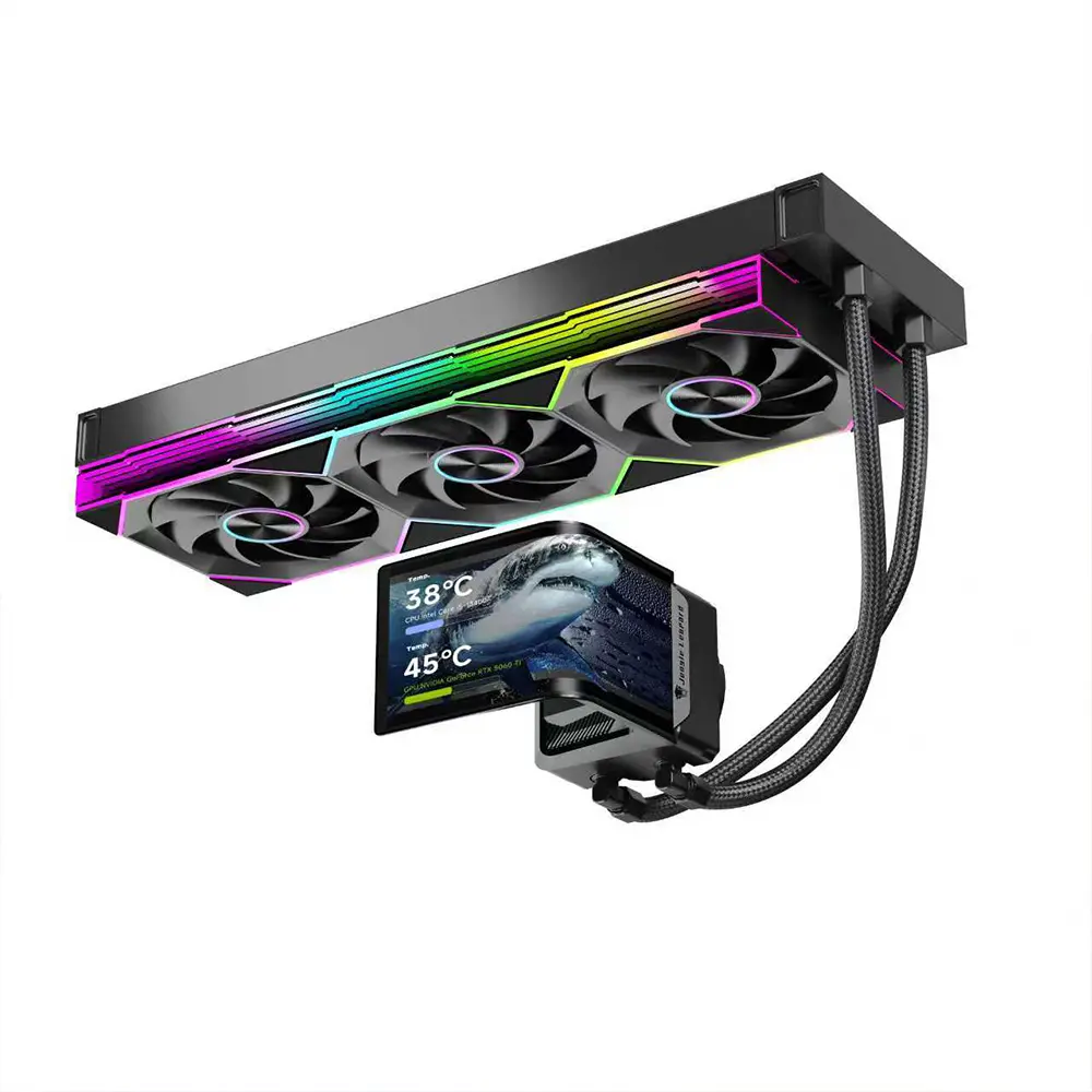 Jungle Leopard Jungle Leopard Chill Arc 360 Black 360mm ARGB Liquid CPU Cooler - Computers & Tech - Lebanon