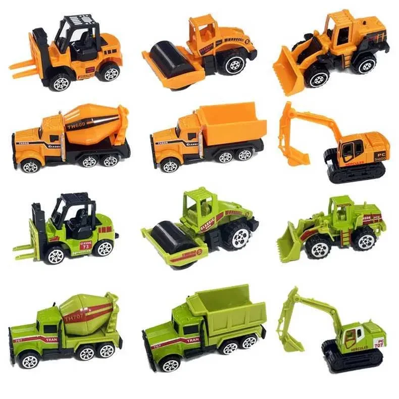 12-Piece Die-Cast Construction Truck Vehicle Set | Y3303 - Toys & Games - Lebanon
