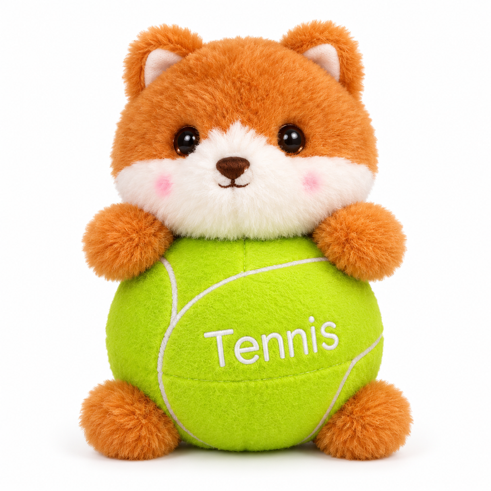 Brown Hamster Tennis Ball Plush Toy | Z181 - Toys & Games - Lebanon