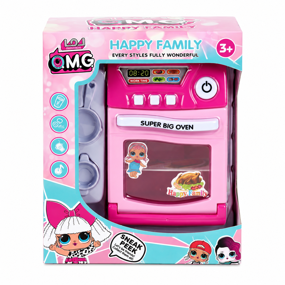 L.O.L. Surprise! O.M.G. L.O.L. Surprise! O.M.G. Happy Family Super Big Oven Toy | 320G25 - Toys & Games - Lebanon