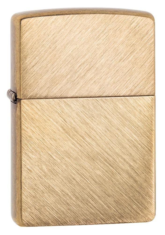 Zippo Zippo Herringbone Sweep Brass Windproof Lighter | 29830 - Home & Kitchen - Lebanon