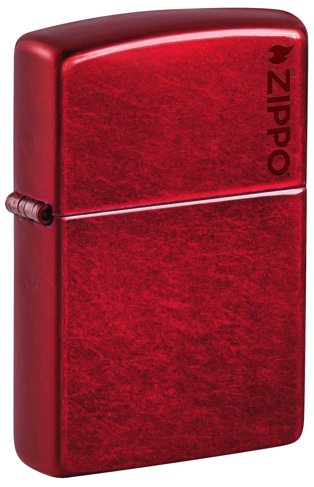 Zippo Zippo Regular Candy Apple Red Matte Logo Lighter | 21063ZL - Home & Kitchen - Lebanon