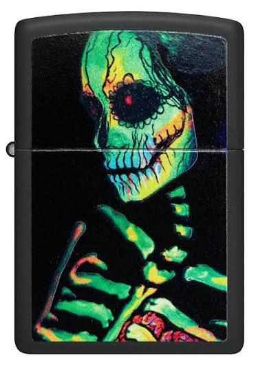 Zippo Zippo Glowing Skull Design Windproof Lighter | 48761 - Home & Kitchen - Lebanon