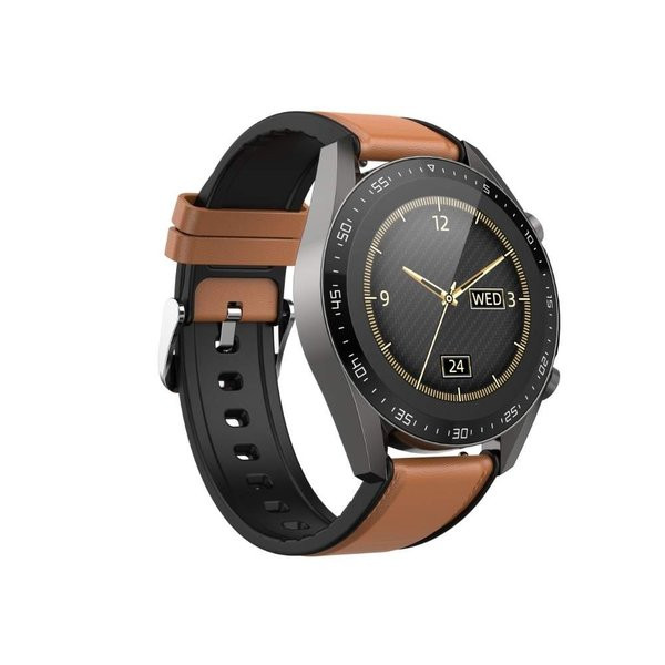 G-Tab G-Tab Smart Watch, Gray+Brown | GT1 - Phones & Wearables - Lebanon