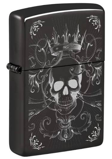 Zippo Zippo Skull King Design Windproof Lighter | 46699 - Home & Kitchen - Lebanon