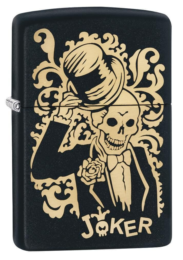 Zippo Zippo Joker Design Windproof Lighter | 29632 - Home & Kitchen - Lebanon