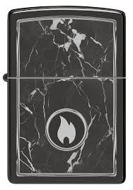 Zippo Zippo Marble Flame Design Windproof Lighter | 46571 - Home & Kitchen - Lebanon