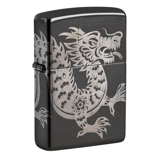 Zippo Zippo Asian Dragon Design Windproof Lighter | 46260 - Home & Kitchen - Lebanon