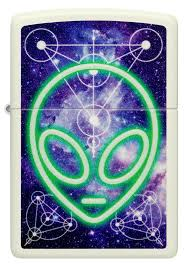 Zippo Zippo Glowing Alien Design Windproof Lighter | 46288 - Home & Kitchen - Lebanon