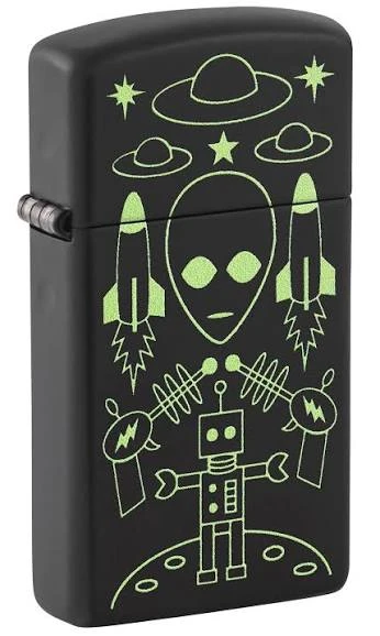 Zippo Alien Design Windproof Lighter | 46691