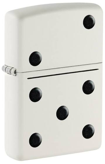 Zippo Zippo Domino Design Windproof Lighter | 46159 - Home & Kitchen - Lebanon