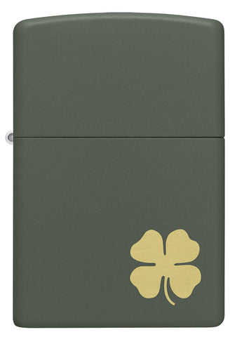 Zippo Zippo Four Leaf Clover Design Windproof Lighter | 49796 - Home & Kitchen - Lebanon