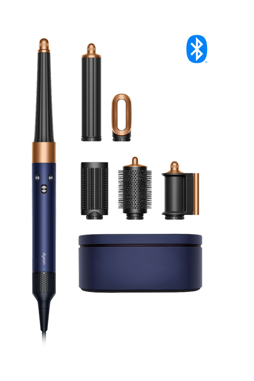 Dyson Dyson Airwrap i.d. Multi-Styler & Dryer Prussian Blue Straight to Wavy | HS08 T1/T2 - Beauty & Personal Care - Lebanon