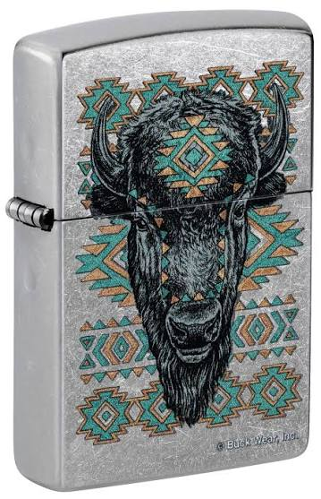 Zippo Zippo Buck Wear Design Windproof Lighter | 46422 - Home & Kitchen - Lebanon