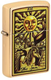 Zippo Zippo Tarot Card Design Windproof Lighter | 48758 - Home & Kitchen - Lebanon