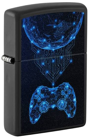 Zippo Zippo Gaming Design Windproof Lighter | 48912 - Home & Kitchen - Lebanon