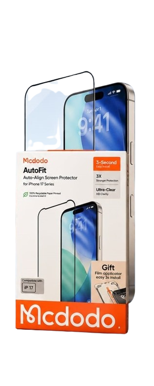 Mcdodo Mcdodo Screen Protector For iPhone 17 Series - Crystal Clear - Phones & Wearables - Lebanon
