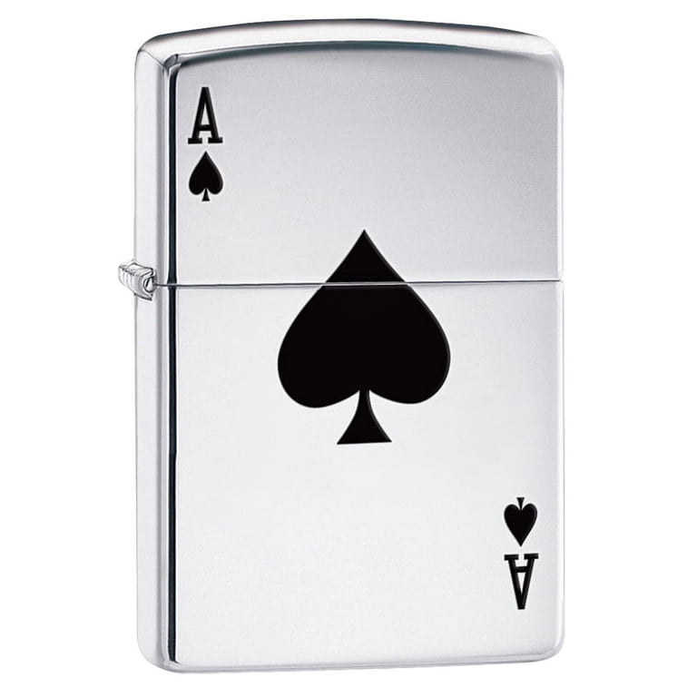 Zippo Zippo Lucky Ace Design Windproof Lighter | 24011 - Home & Kitchen - Lebanon
