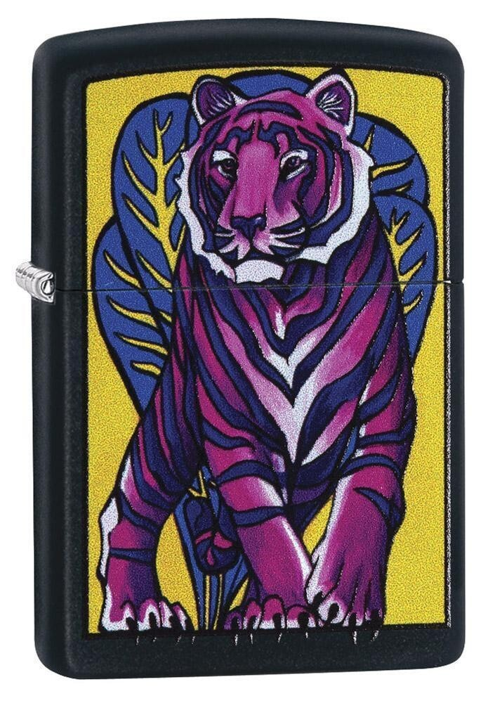 Zippo Zippo Tattoo Tiger Design Windproof Lighter | 29714 - Home & Kitchen - Lebanon