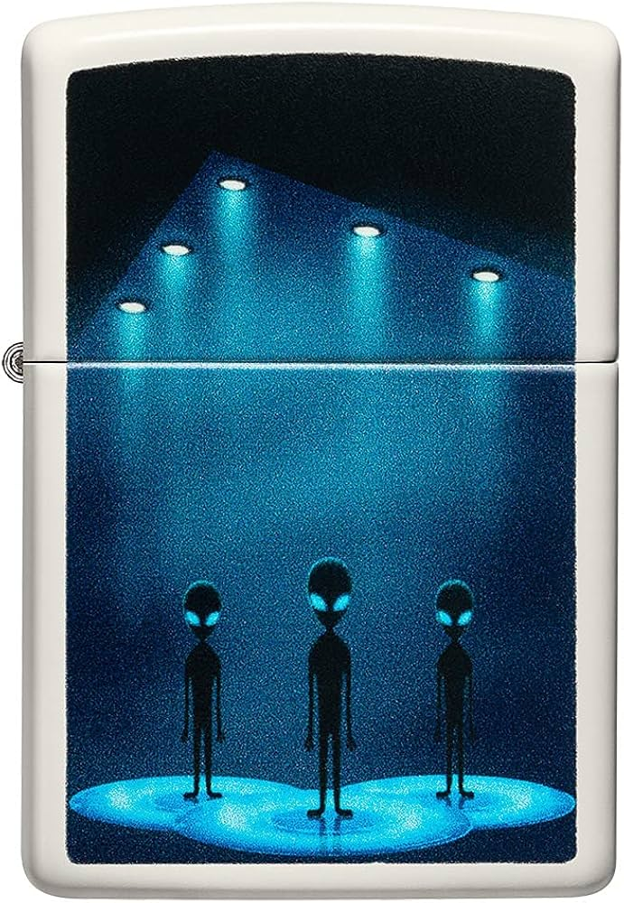 Zippo Zippo Aliens Design Windproof Lighter | 49487 - Home & Kitchen - Lebanon
