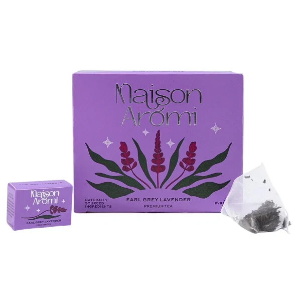 Maison Aromi Maison Aromi Earl Grey Lavender Premium Tea 30 Bags - Home & Kitchen - Lebanon