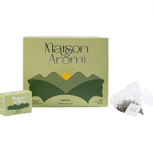 Maison Aromi Maison Aromi Premium Green Tea 30 Bags - Home & Kitchen - Lebanon