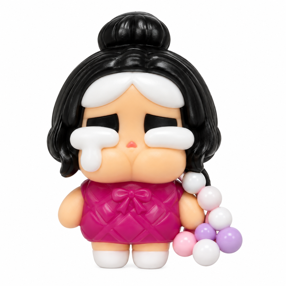 Decompression Squeeze Doll Toy - Black | AL1100-BLACK - Toys & Games - Lebanon