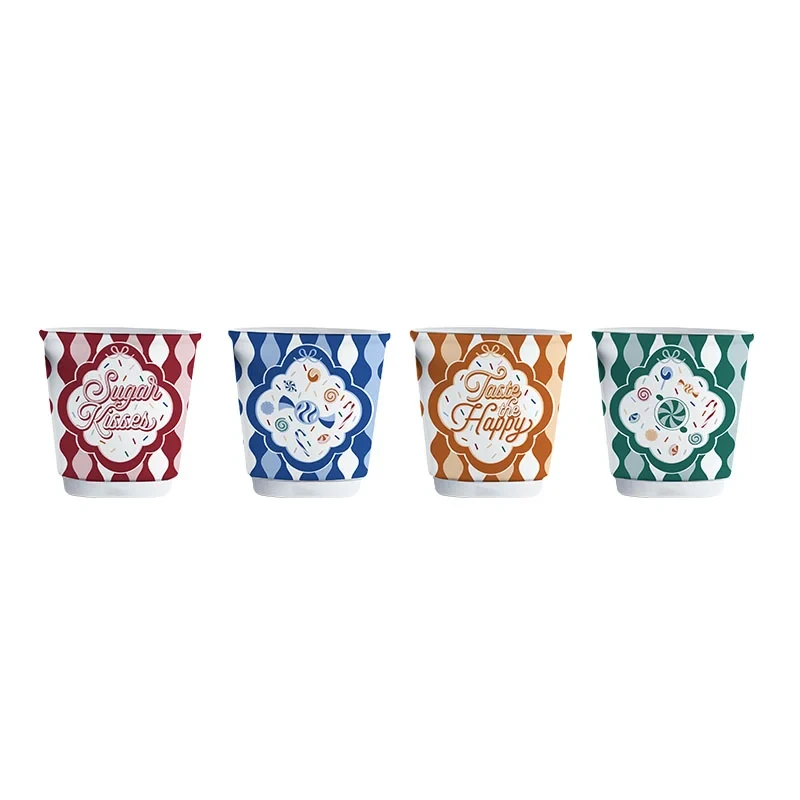 Bialetti Bialetti Set of 4 Bicchierini Cups - Candy Land | Ncandy010 - Home & Kitchen - Lebanon