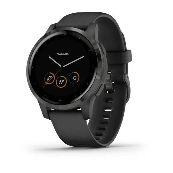 Garmin Garmin Vivoactive 4S GPS Smartwatch - Black | 010-02172-11 - Phones & Wearables - Lebanon
