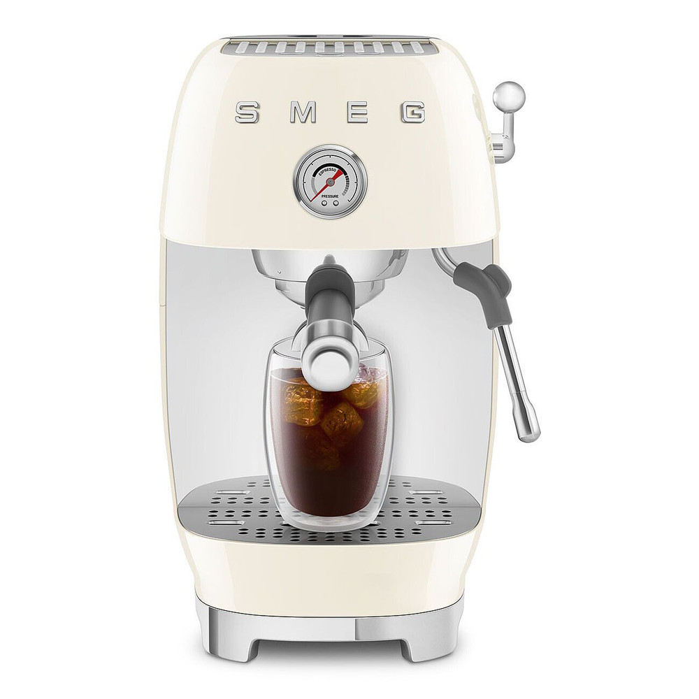 Smeg Espresso Coffee Machine Manual with Cold Brew | ECF03
