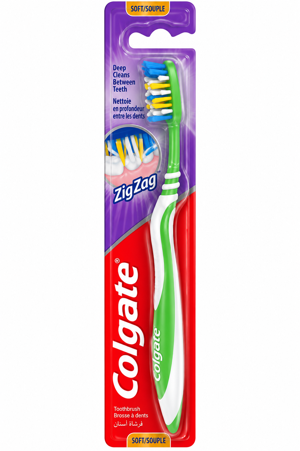 Colgate Colgate ZigZag Soft Toothbrush | 300202305 - Beauty & Personal Care - Lebanon