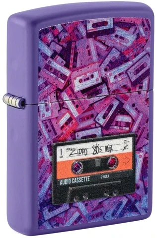 Zippo Zippo 80's Cassette Tape Design Windproof Lighter | 48521 - Home & Kitchen - Lebanon