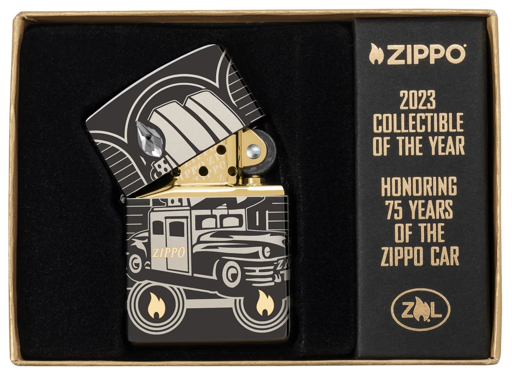 Zippo Zippo 2023 Collectible of the Year 75th Anniversary Car Design Windproof Lighter | 48693 - Home & Kitchen - Lebanon