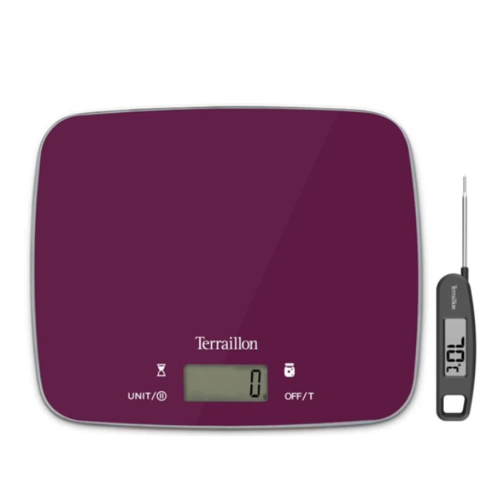 Terraillon Terraillon Jam Expert Kit Kitchen Scale 10kg with Jam Function & Kitchen Thermometer | 14941 - Home & Kitchen - Lebanon
