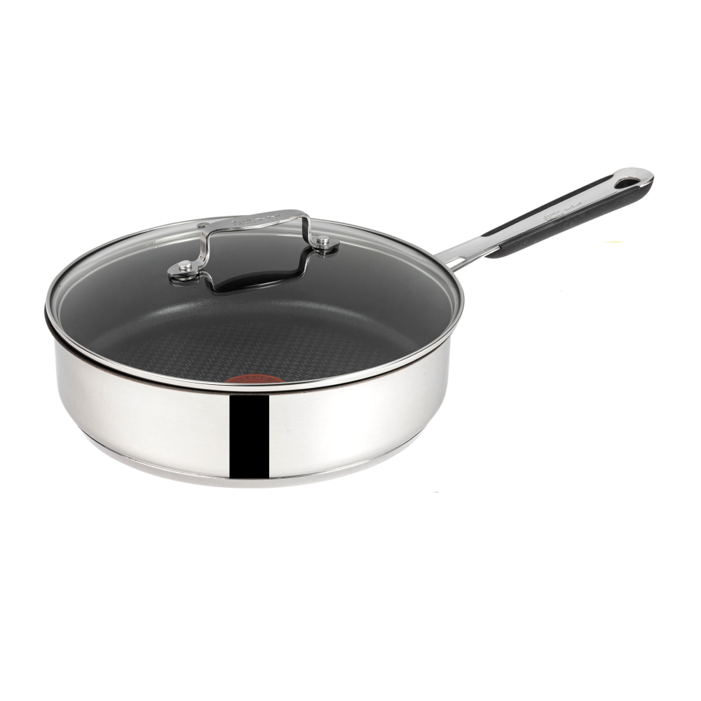 Tefal Tefal Jamie Oliver Kitchen Essentials Sauté Pan 25cm with Lid | E3143244 - Home & Kitchen - Lebanon